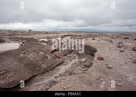 , Šiveluč shiveluch Volcano, Kamtschatka Stockfoto