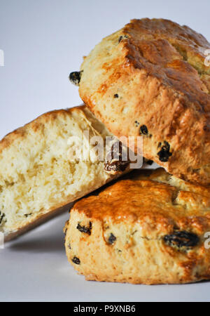 Frisch gebackenen scones Stockfoto