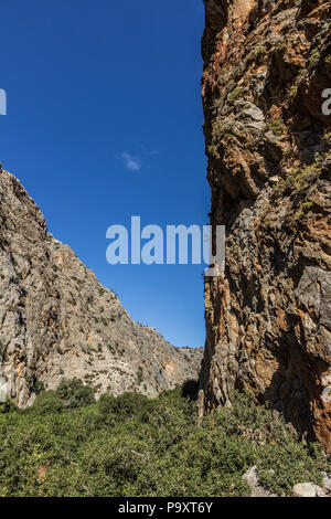 Agiofarango Canyon, südlich von Kreta, Griechenland Stockfoto