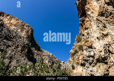 Agiofarango Canyon, südlich von Kreta, Griechenland Stockfoto