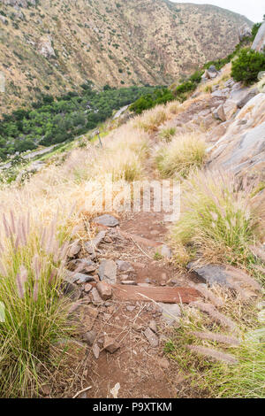 Mission Gorge Wanderweg Stockfoto