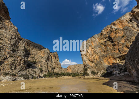 Agiofarango Canyon, südlich von Kreta, Griechenland Stockfoto