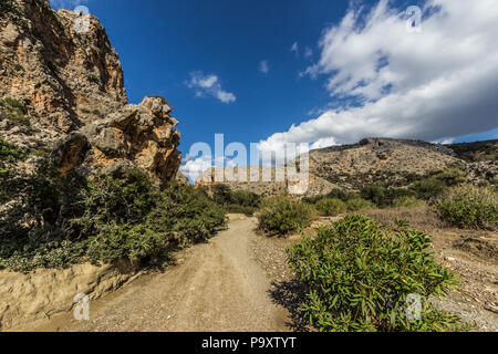 Agiofarango Canyon, südlich von Kreta, Griechenland Stockfoto