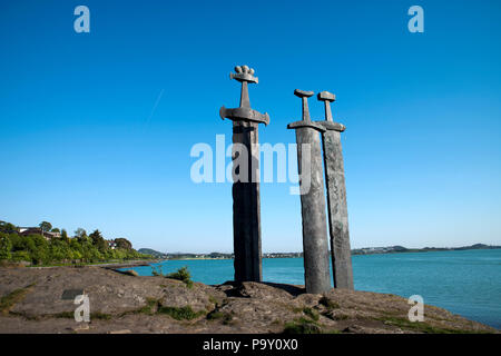 Sverd i Fjell Stockfoto