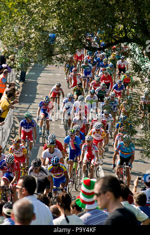 Wm Straße Radfahren, Varese, Lombardei, Italien Stockfoto