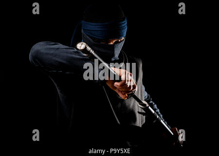 Eine figther Ninja Stockfoto