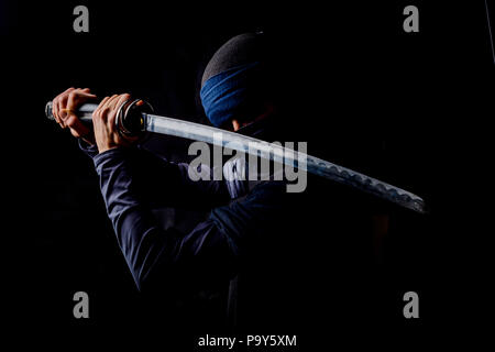 Eine figther Ninja Stockfoto