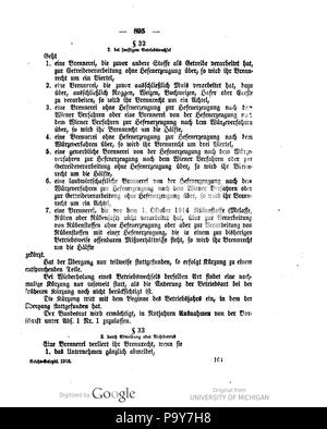 482 Deutsches Reichsgesetzblatt 1918 099 0895 Stockfoto