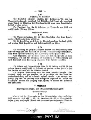 482 Deutsches Reichsgesetzblatt 1918 099 0905 Stockfoto