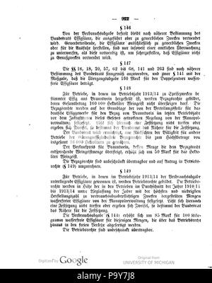 482 Deutsches Reichsgesetzblatt 1918 099 0922 Stockfoto