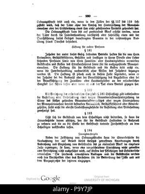 482 Deutsches Reichsgesetzblatt 1918 099 0930 Stockfoto