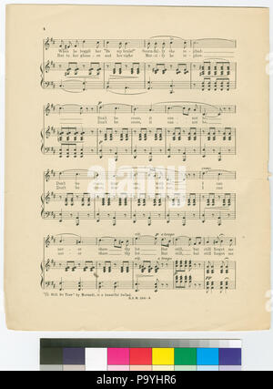 584 Nicht böse sein (-Sei nicht bös) (NYPL Hades -454134-1701992) Stockfoto