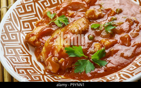 Katla Macher Tel O'Meara, Bengali Fisch Curry Stockfoto