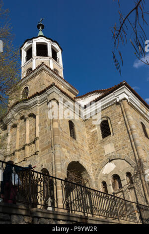 VELIKO Tarnovo, Bulgarien - 9. APRIL 2017: St. Konstantin und Helena Kirche in Stadt Veliko Tarnovo, Bulgarien Stockfoto