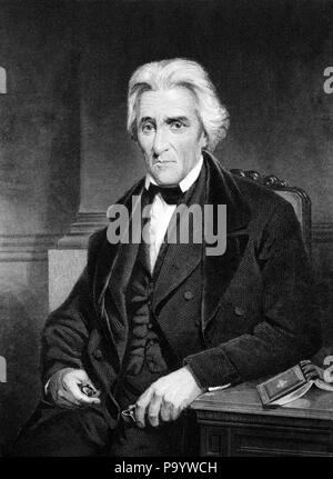 PORTRAIT von Andrew Jackson 1767 - 1845 amerikanischer Präsident GENERAL SCHLACHT VON NEW ORLEANS KRIEG 1812 TENNESSEE DEMOKRAT demütigen Mann-q 48607 CPC 001 HARS Mann mittleren Alters AUGENKONTAKT NORDAMERIKANISCHEN 1812 PERSÖNLICHKEIT TN ORLEANS BERÜHMTEN FÜHRUNG ANDREW BERUFE POLITIK PRÄSIDENTEN SÜDLICHEN 7 TH 1767 HERMITAGE 1845 WIDERSPRÜCHLICHE DEMOKRAT BESCHEIDENEN PERSÖNLICHKEITEN TENNESSEE KÄMPFEN SCHWARZ UND WEISS BERÜHMTE PERSON HAR 001 JACKSON ALTMODISCH Stockfoto