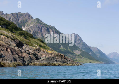 Küste von Kamtschatka, Russland Stockfoto