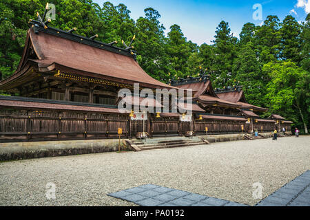 Kumano Hongu Taisha. Shinto Schrein. Tanabe Stadt. Präfektur Wakayama. Kumano Kodo Pilgerweg. UNESCO. Japan Stockfoto