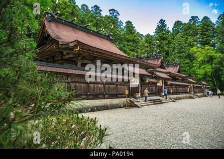 Kumano Hongu Taisha. Shinto Schrein. Tanabe Stadt. Präfektur Wakayama. Kumano Kodo Pilgerweg. UNESCO. Japan Stockfoto