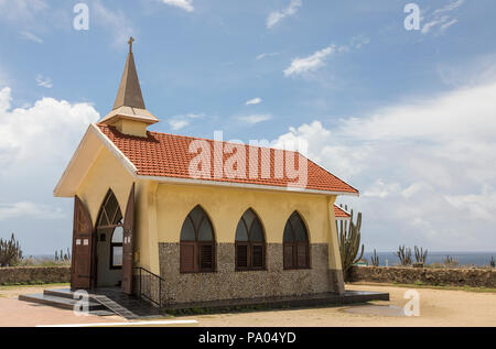 Alto Vista Kapelle, Aruba, Karibik Stockfoto