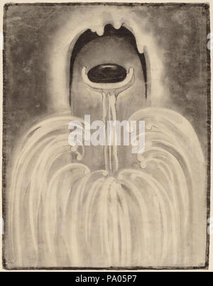 Zeichnung; Holzkohle auf Fabriano Bütten, 60 x 46,3 cm (23 5/8 x 18 1/4 in.); 590 Zeichnung Nr. 2 von Georgia O'Keeffe 1915 NGA Stockfoto