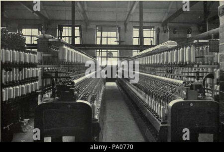 602 EB 1911 Cotton-spinning Maschinen - Abb. 12. Jack-Frame Zimmer Stockfoto