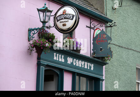 Lill McCarthys Pub in Castletownshend Stockfoto