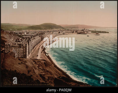 677 Von der Constitution Hill, Aberystwith, Wales - LCCN 2001703406 Stockfoto