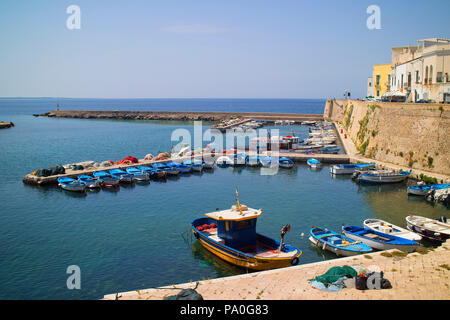 Gallipoli Italien 1018 Stockfoto