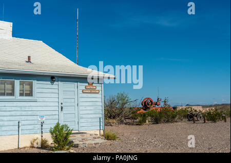 Costolon Historic District in Big Bend National Park in Texas Stockfoto