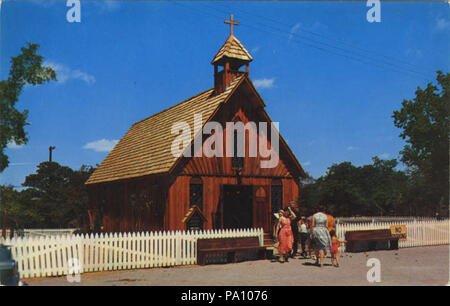 680 Frontier City, Bischöflichen Diözese Kirche der Schutzengel, Pfr. Russel Rausher, M. Pipkin (NBY) 436894 Stockfoto