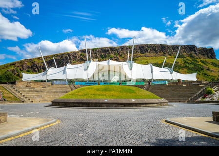 Dynamic Earth, eine Besucherattraktion in Edinburgh. Stockfoto