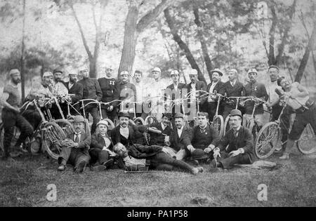 201 Fahrrad, Tableau, Hut, Medaille Fortepan 12461 Stockfoto