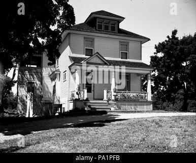 206 Presbytère de la paroisse Saint-Médard de Deschênes BNQ P174 P223 S4 Stockfoto