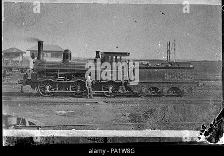 253 28750 SLNSW Victorian Railways Beyer Peacock Q klasse Dampflok ca 1870 Kopie Foto 1940s Stockfoto