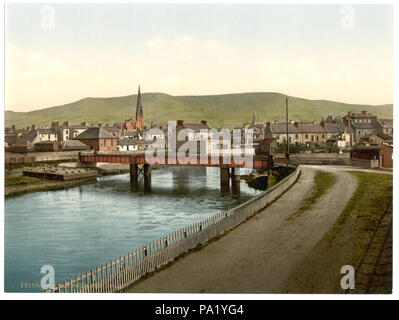 712 Girvan, von der neuen Straße, Schottland - LCCN 2001706001 Stockfoto