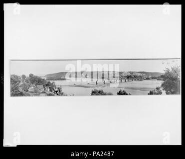 637 Herbst Szene auf dem Mississippi, St. Paul, Minn LCCN 2007662336 Stockfoto