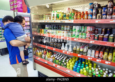 Orlando Florida, Chinatown, iFresh Chinese Market, Supermarkt, ethnisch importierte Lebensmittel, Getränke, Kühlkoffer, Dose, Flasche, Asiaten ethn Stockfoto