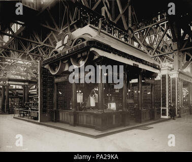 208 Bissell Sweeper Anzeige im Palast von fertigt an der Weltausstellung 1904 Stockfoto