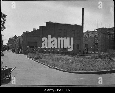 257 32277 SLNSW Sidney Street jetzt Tyrrell Street Power House Stockfoto