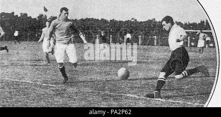 631 Everton v Tottenham arg Match 1909 Stockfoto