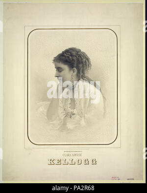 317 Clara Louise Kellogg LCCN 2003654279 Stockfoto