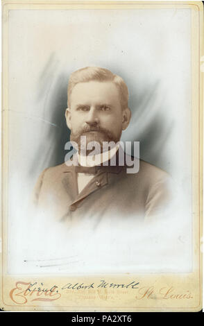 109 Albert Merrell, 1 Leutnant, 1 Ohio Leichte Artillerie (Union) Stockfoto