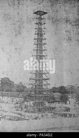 318 Tugu Pahlawan Suara Rakyat 5 Sep 1952 p1 Stockfoto