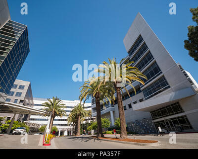 Los Angeles, May 9: Bau der LAC-USC Medical Center am Jun 9, 2018 in Los Angeles, Kalifornien Stockfoto