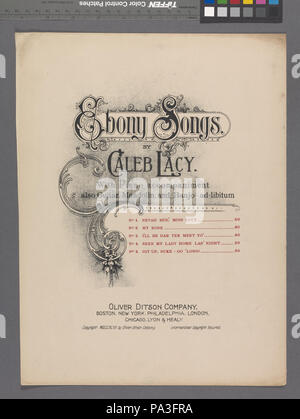 582 Doan ihr Schreien, ma Honig (NYPL Hades -608841-1957767) Stockfoto