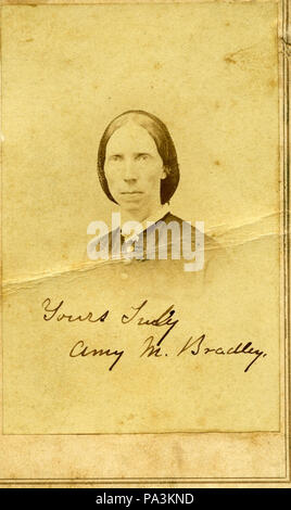 126 Amy Morris Bradley Bürgerkrieg Krankenschwester Stockfoto