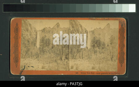 245 Bridal Veil Fall; Anmutigsten im Tal (Nypl b 11707300 - G89 F 376 034 F) Stockfoto