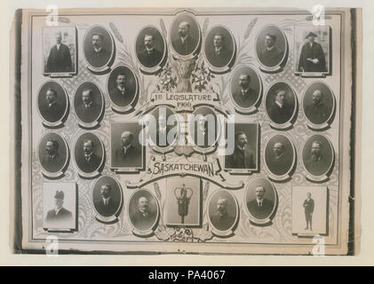 651 ersten Legislaturperiode, 1906, Saskatchewan (HS 85-10 -17190) Original Stockfoto