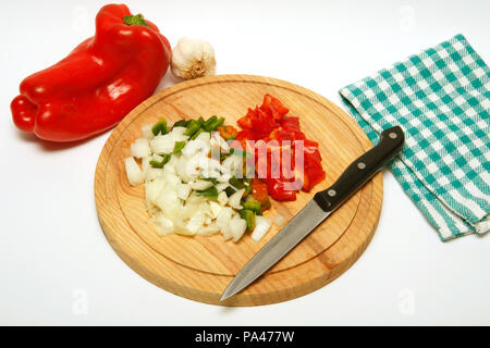 Weiße Bohnen mit Octopus. Schritt für Schritt. Zubereitetes Gericht: BHH 795 Stockfoto