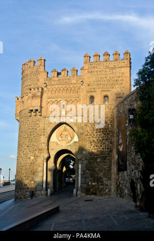 Stadtmauer von Toledo, Spanien Stockfoto